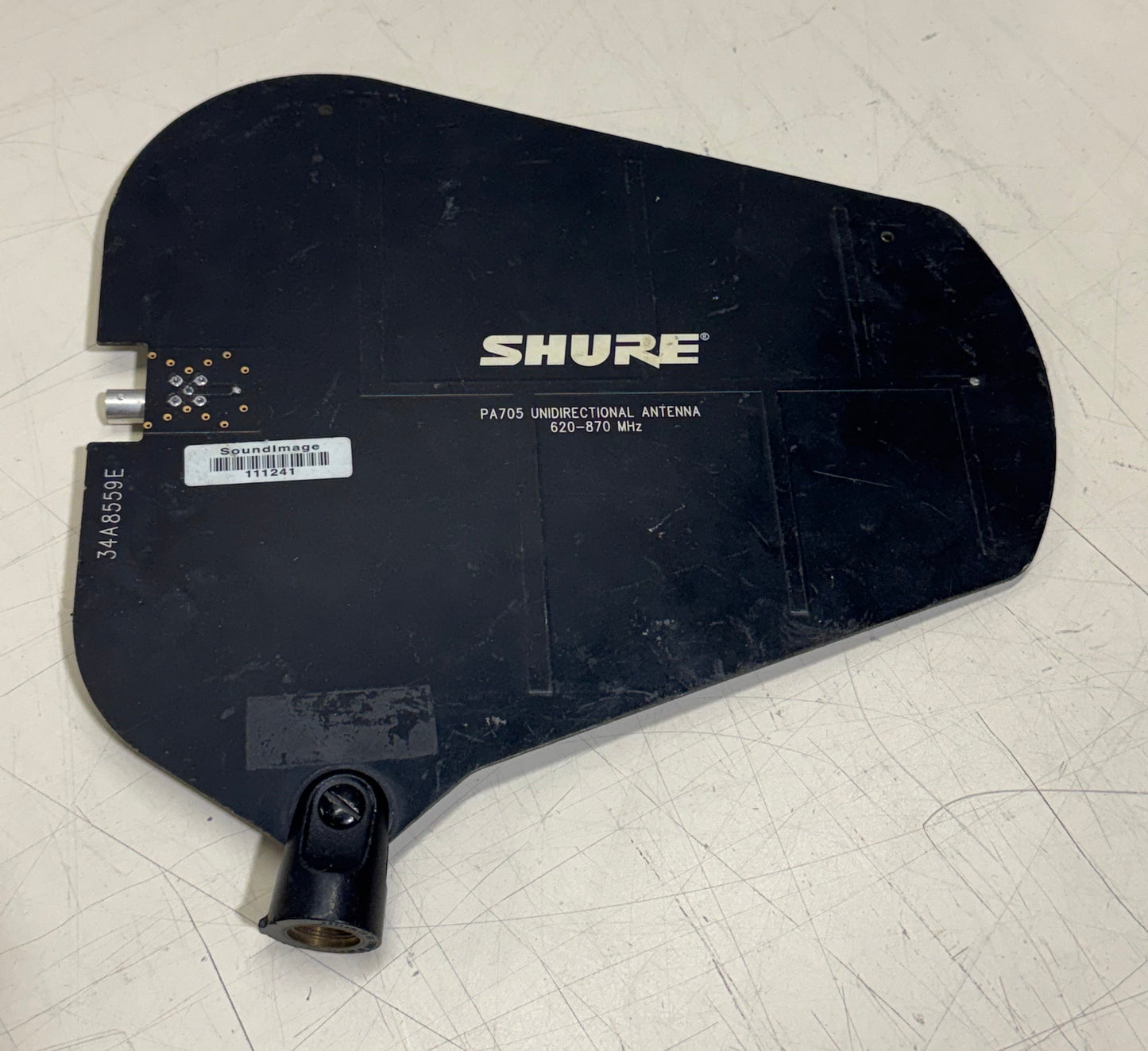 Shure PA705 Unidirectional Antenna, Shure PA705, Shure Unidirectional Antenna, Shure Antenna, 620-870 MHz Antenna. We Sell Professional Audio Equipment. Audio Systems, Amplifiers, Consoles, Mixers, Electronics, Entertainment, Live Sound.