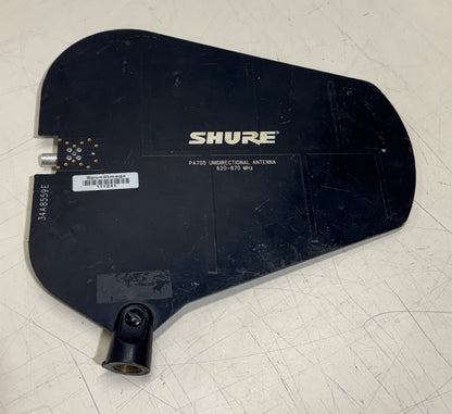 Shure PA705 Unidirectional Antenna, Shure PA705, Shure Unidirectional Antenna, Shure Antenna, 620-870 MHz Antenna. We Sell Professional Audio Equipment. Audio Systems, Amplifiers, Consoles, Mixers, Electronics, Entertainment, Live Sound.