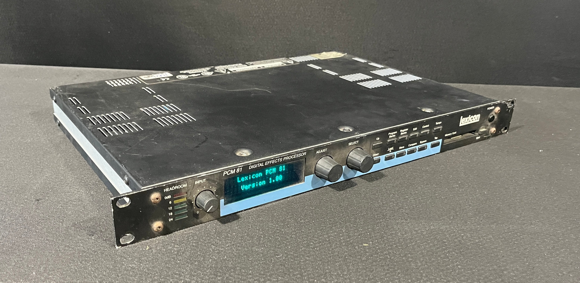 Lexicon PCM 81 Digital Effects Processor, Lexicon PCM 81, Lexicon PCM81, Lexicon Digital Effects Processor, PCM 81 Effects Processor. We Sell Professional Audio Equipment. Audio Systems, Amplifiers, Consoles, Mixers, Electronics, Entertainment, Live Sound.