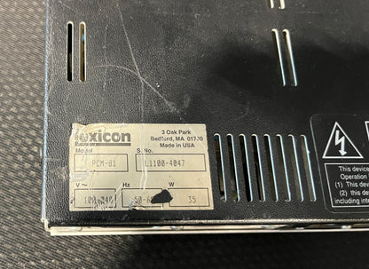 Lexicon PCM 81 Digital Effects Processor, Lexicon PCM 81, Lexicon PCM81, Lexicon Digital Effects Processor, PCM 81 Effects Processor. We Sell Professional Audio Equipment. Audio Systems, Amplifiers, Consoles, Mixers, Electronics, Entertainment, Live Sound.