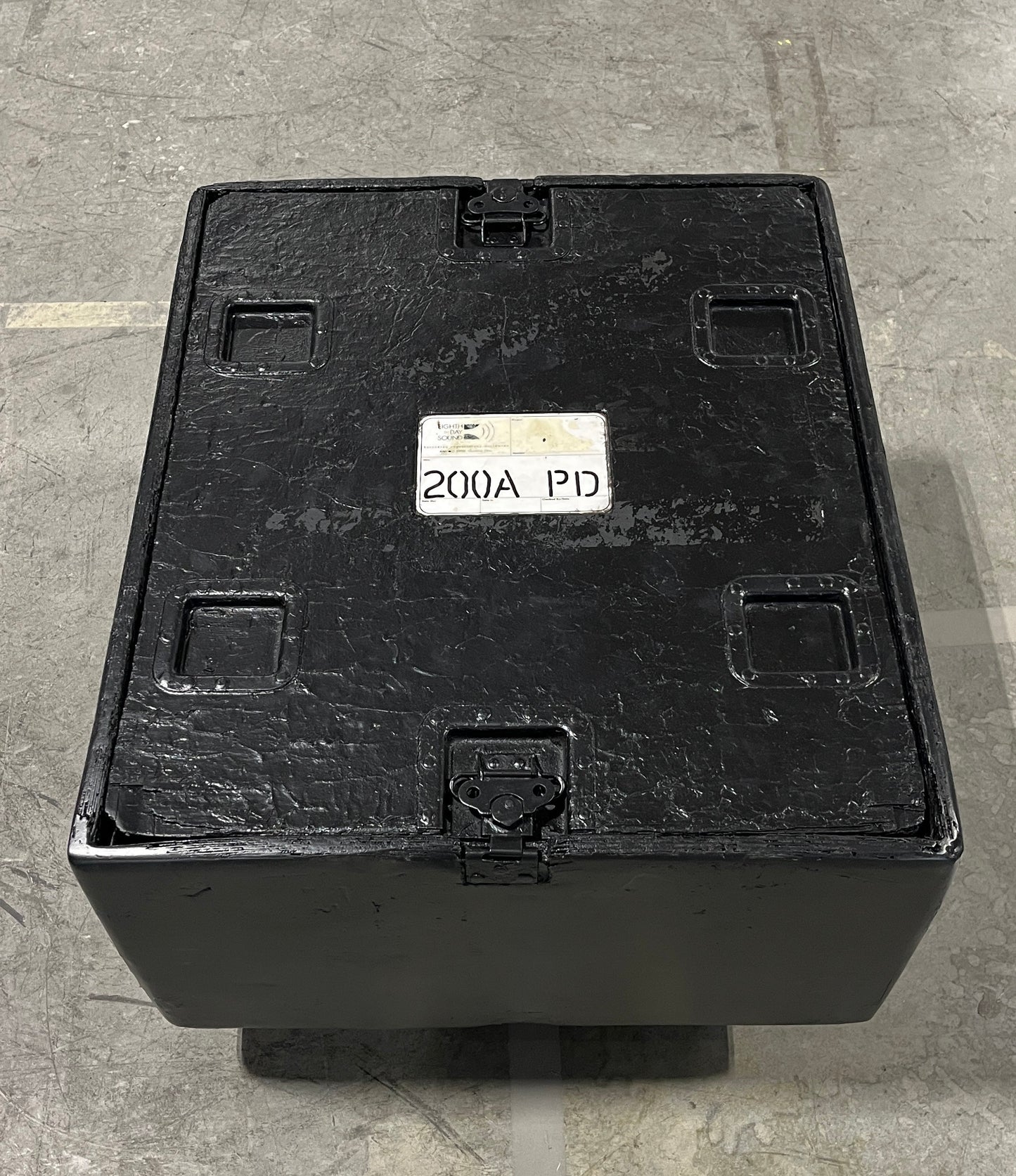 Custom Eighth Day Sound / Clair Global Touring Power Distribution Box w/ Wheels, Custom Built Power Distribution Box, Custom Built PDU, Power Distribution Box, Touring PDU. We Sell Professional Audio Equipment. Audio Systems, Amplifiers, Consoles, Mixers, Electronics, Entertainment, Live Sound.
