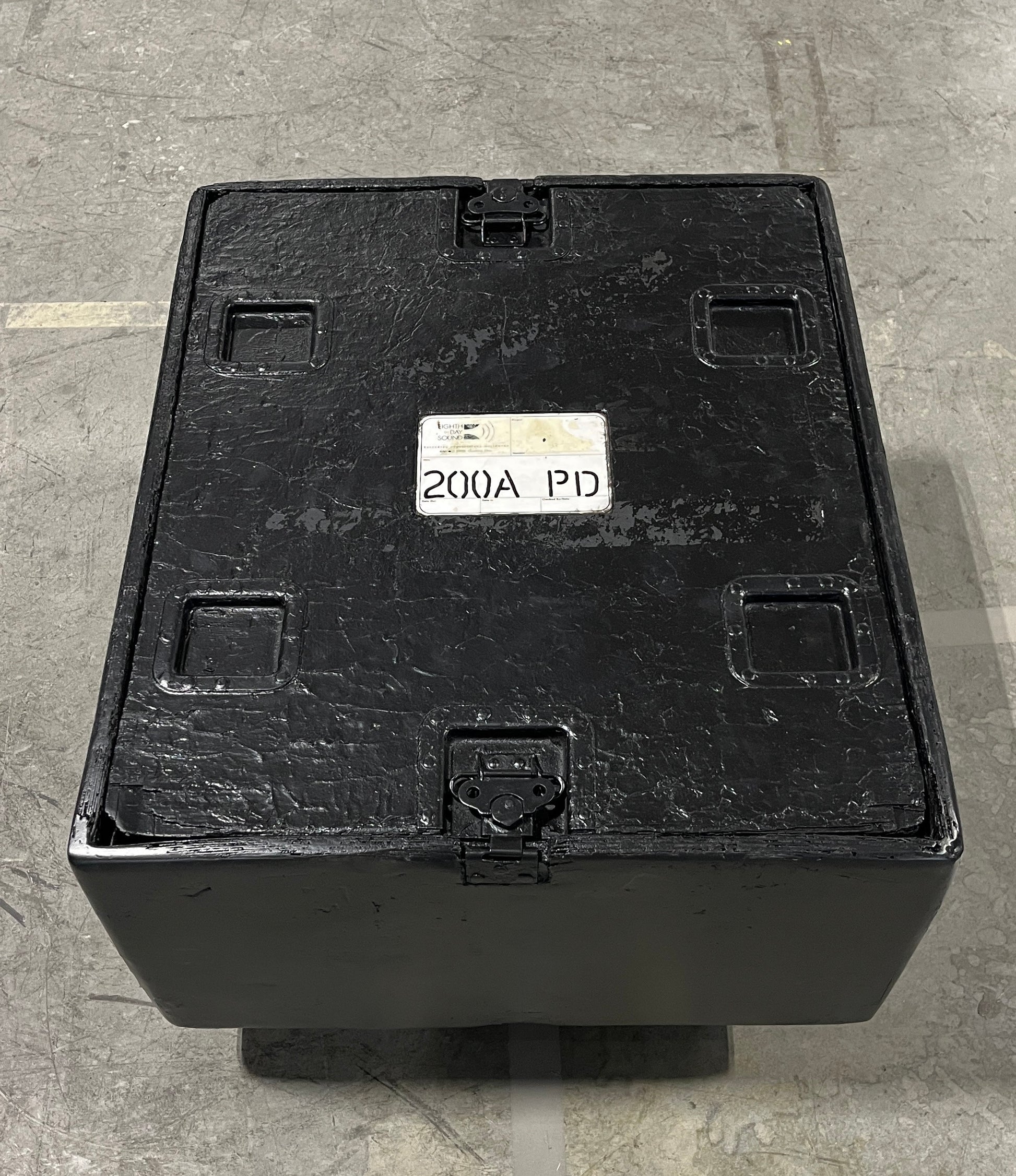 Custom Eighth Day Sound / Clair Global Touring Power Distribution Box w/ Wheels, Custom Built Power Distribution Box, Custom Built PDU, Power Distribution Box, Touring PDU. We Sell Professional Audio Equipment. Audio Systems, Amplifiers, Consoles, Mixers, Electronics, Entertainment, Live Sound.
