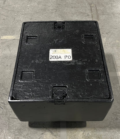 Custom Eighth Day Sound / Clair Global Touring Power Distribution Box w/ Wheels, Custom Built Power Distribution Box, Custom Built PDU, Power Distribution Box, Touring PDU. We Sell Professional Audio Equipment. Audio Systems, Amplifiers, Consoles, Mixers, Electronics, Entertainment, Live Sound.
