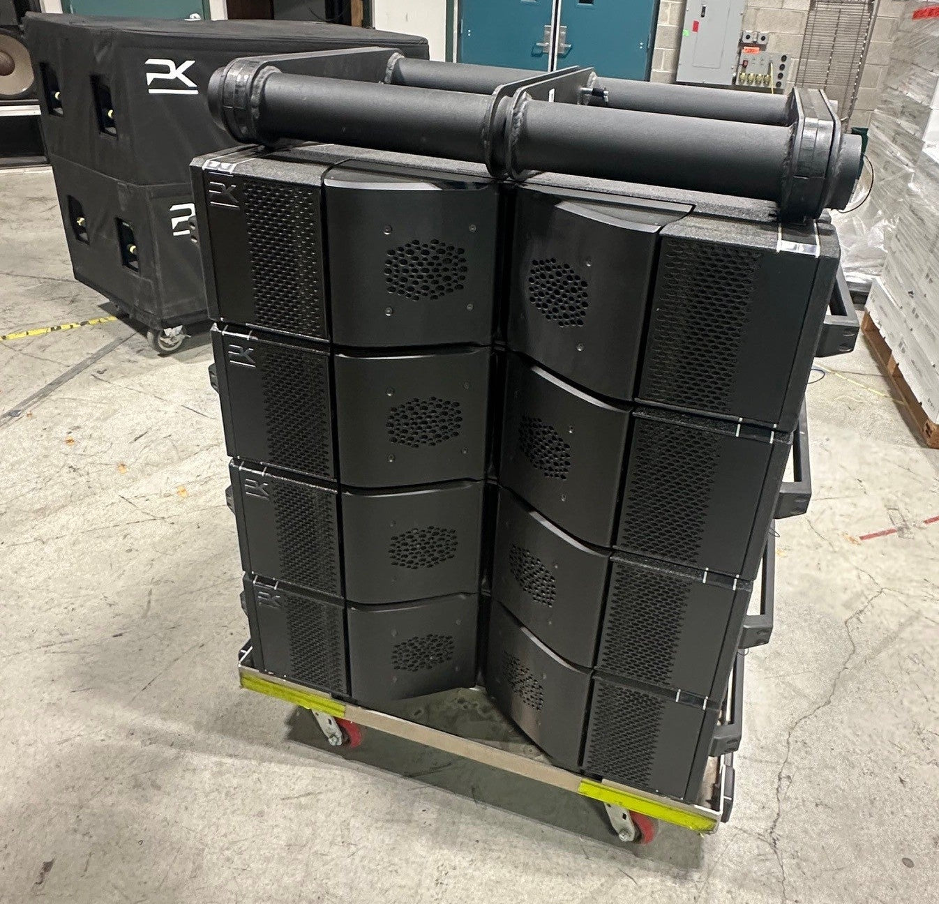 PK Sound System Package, PK Sound T10 Line Source Speaker, PK Sound T218 Subwoofer, PK Sound PCa2 Power Cell, SC1 Signal Cell, PK Sound Line Array Speaker System. We Sell Professional Audio Equipment. Audio Systems, Amplifiers, Consoles, Mixers, Electronics, Entertainment, Live Sound.
