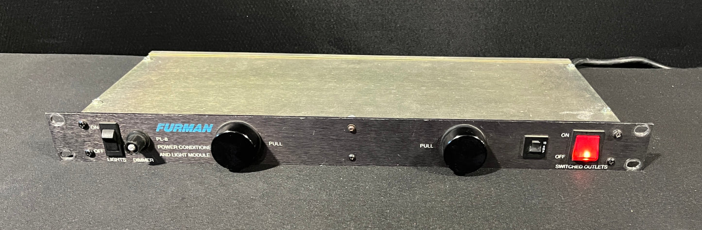 Furman PL-8 Power Conditioner and Light Module, Furman PL-8 Power Conditioner, Furman PL-8, PL8 Power Conditioner, Furman Light Module. We Sell Professional Audio Equipment. Audio Systems, Amplifiers, Consoles, Mixers, Electronics, Entertainment, Live Sound.