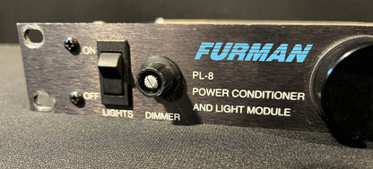 Furman PL-8 Power Conditioner and Light Module, Furman PL-8 Power Conditioner, Furman PL-8, PL8 Power Conditioner, Furman Light Module. We Sell Professional Audio Equipment. Audio Systems, Amplifiers, Consoles, Mixers, Electronics, Entertainment, Live Sound.