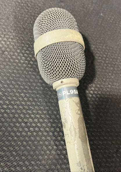 Electro-Voice PL-95A, Electro-Voice PL95A, PL-95A Dynamic Cardioid Microphone, Vintage Electro-Voice Microphone, EV Microphones. We Sell Professional Audio Equipment. Audio Systems, Amplifiers, Consoles, Mixers, Electronics, Entertainment, Live Sound.