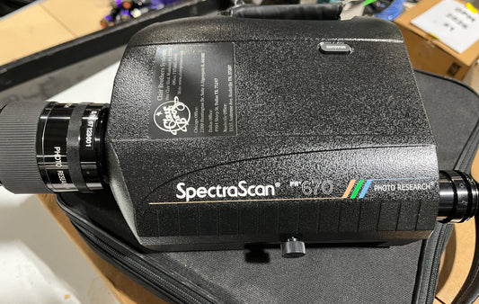 Novanta Photo Research SpectraScan PR-670 Spectroradiometer, Novanta PR-670, Novanta SpectraScan, Novanta Photo Research Spectroradiometer, Novanta SpectraScan PR-670. We Sell Professional Lighting Equipment. Lighting Systems, Fixtures, Consoles, Dimmers, Control Systems, Electronics, Entertainment, Live Lighting.