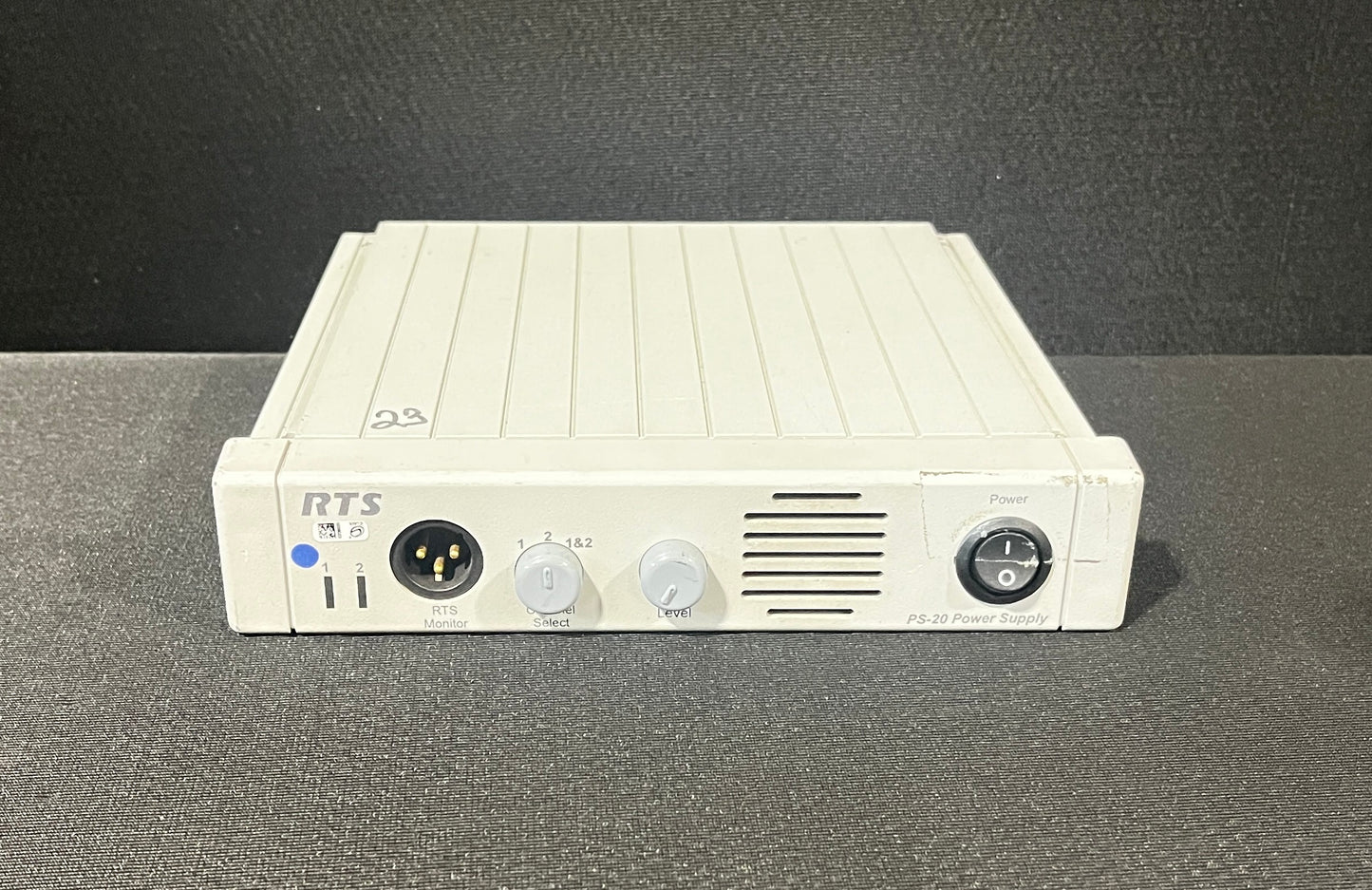 Telex/RTS PS-20 Power Supply, Telex/RTS PS-20, Telex PS20, PS20 Power Supply, Telex Power Supply. We Sell Professional Audio Equipment. Audio Systems, Amplifiers, Consoles, Mixers, Electronics, Entertainment, Live Sound.
