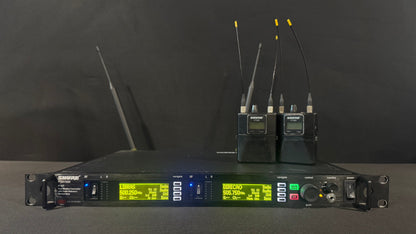 Shure PSM1000 IEM with P10R Bodypacks, Shure PSM1000 IEM Package, Shure PSM1000 G10 470-542 MHz Range, Shure P10R Bodypacks, Shure IEM G10 Range. We Sell Professional Audio Equipment. Audio Systems, Amplifiers, Consoles, Mixers, Electronics, Entertainment, Live Sound.