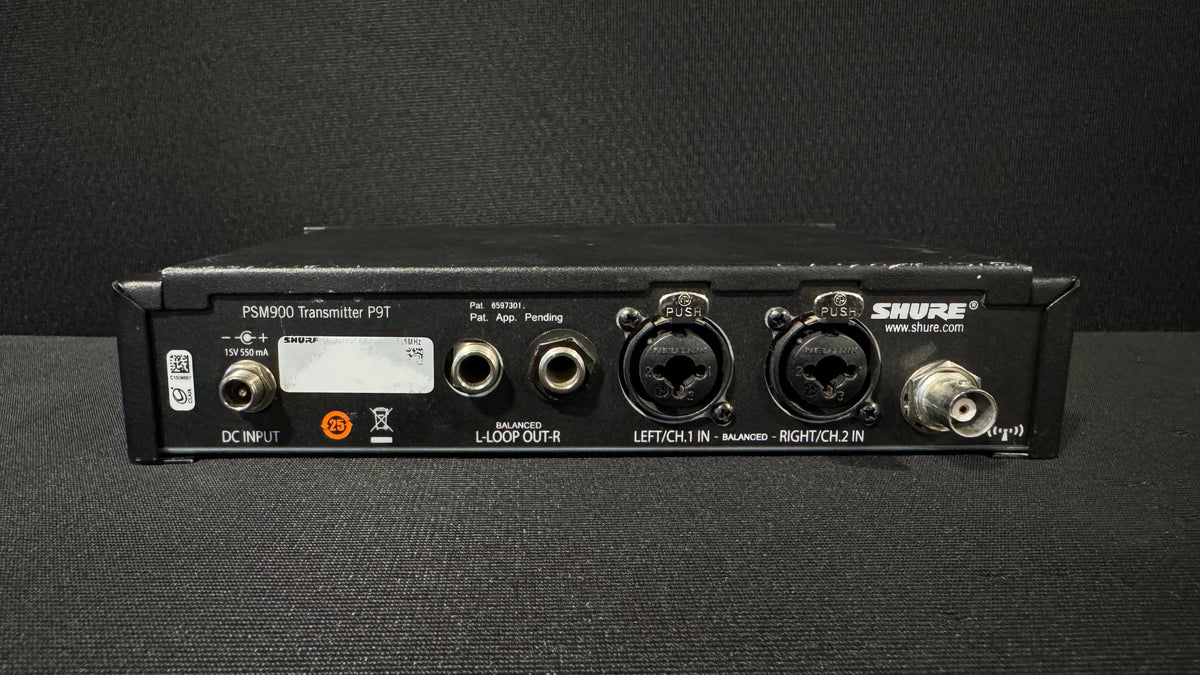 Shure PSM900 G6 P9R Package Back