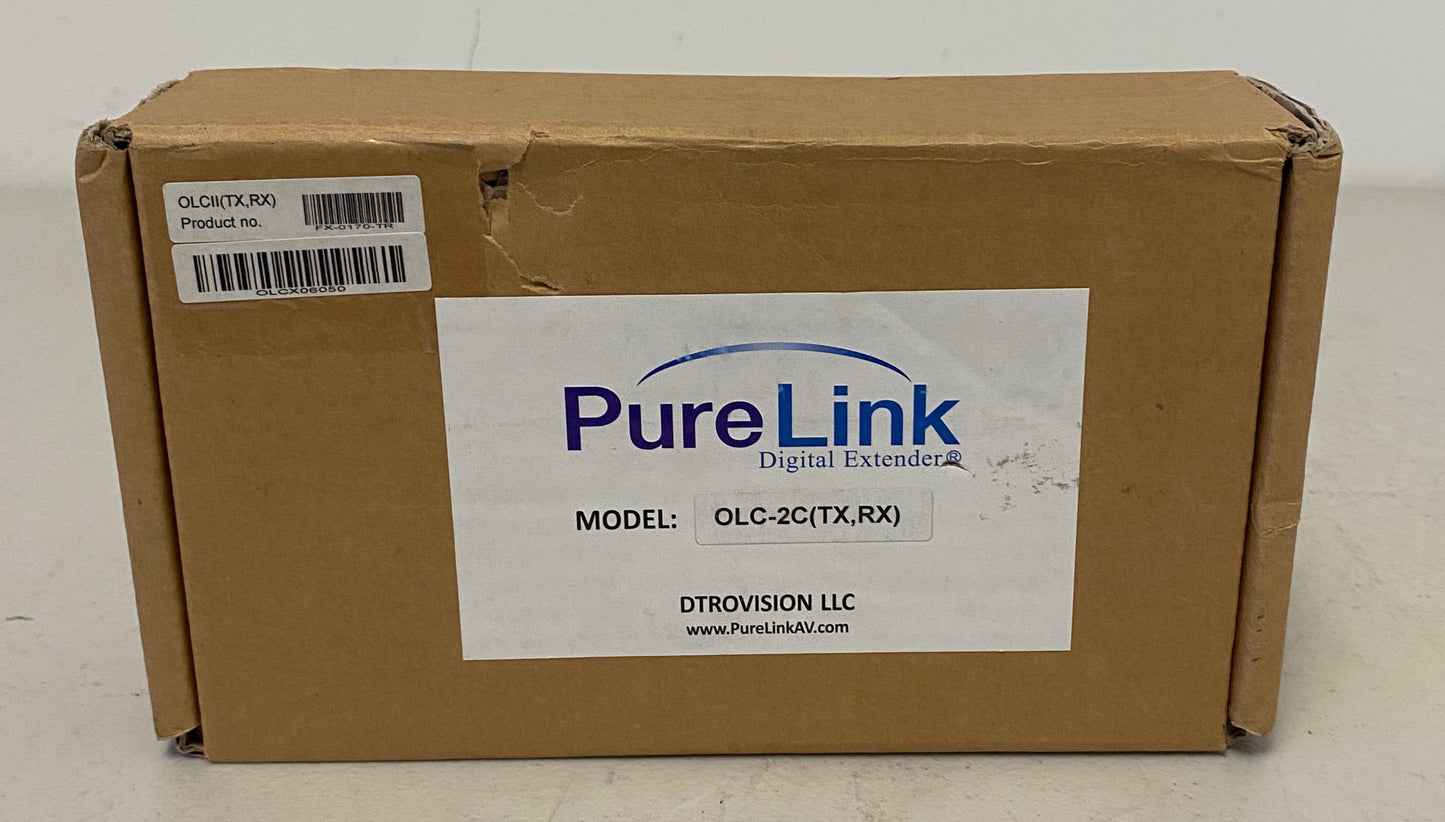 PureLink Fiber Extender Kit, PureLink OLC TxRx DVI to 4 LC Fiber, LC Fiber DVI Extender, PureLink DVI to LC Fiber Extender, We Sell Professional Audio Equipment. Audio Systems, Amplifiers, Consoles, Mixers, Electronics, Entertainment, Live Sound.