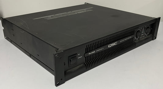 QSC PL380 Powerlight 3 Series Power Amplifier, QSC PL380 Amplifier, QSC PL380, QSC 2-Channel Power Amplifier, QSC PL380 2-Channel, We Sell Professional Audio Equipment. Audio Systems, Amplifiers, Consoles, Mixers, Electronics, Entertainment, Live Sound