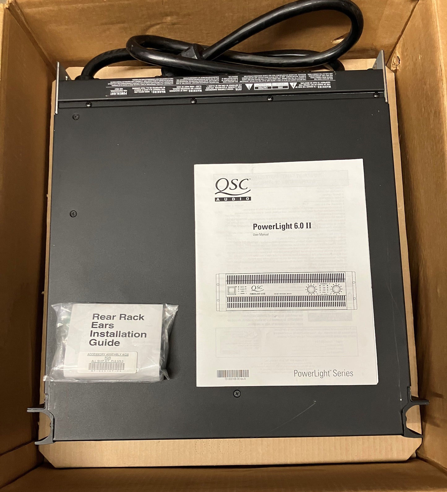 QSC PowerLight 6.0 II, QSC PL6.0II Amplifier, QSC 2-Channel Amp, QSC 6.0 II Amp, QSC PowerLight 6.0 II Amplifier, We Sell Professional Audio Equipment. Audio Systems, Amplifiers, Consoles, Mixers, Electronics, Entertainment, Live Sound