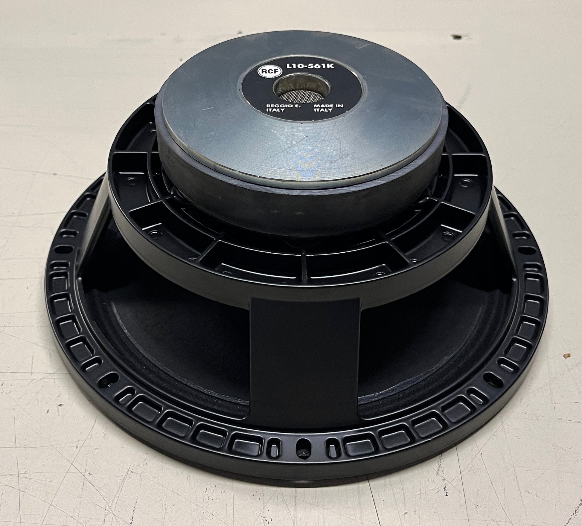 RCF L10/561K 10" Mid-Bass Speaker, RCF L10/561K, RCF 10" Mid-Bass Speaker, RCF Mid-Bass Speaker, 10" Mid-Bass Speaker. We Sell Professional Audio Equipment. Audio Systems, Amplifiers, Consoles, Mixers, Electronics, Entertainment, Live Sound
