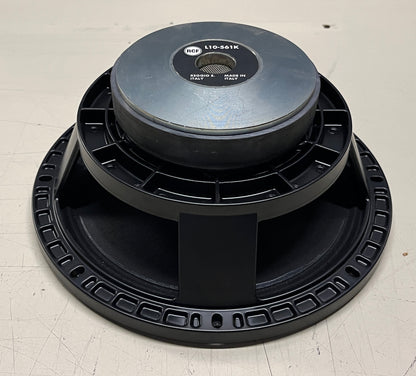 RCF L10/561K 10" Mid-Bass Speaker, RCF L10/561K, RCF 10" Mid-Bass Speaker, RCF Mid-Bass Speaker, 10" Mid-Bass Speaker. We Sell Professional Audio Equipment. Audio Systems, Amplifiers, Consoles, Mixers, Electronics, Entertainment, Live Sound