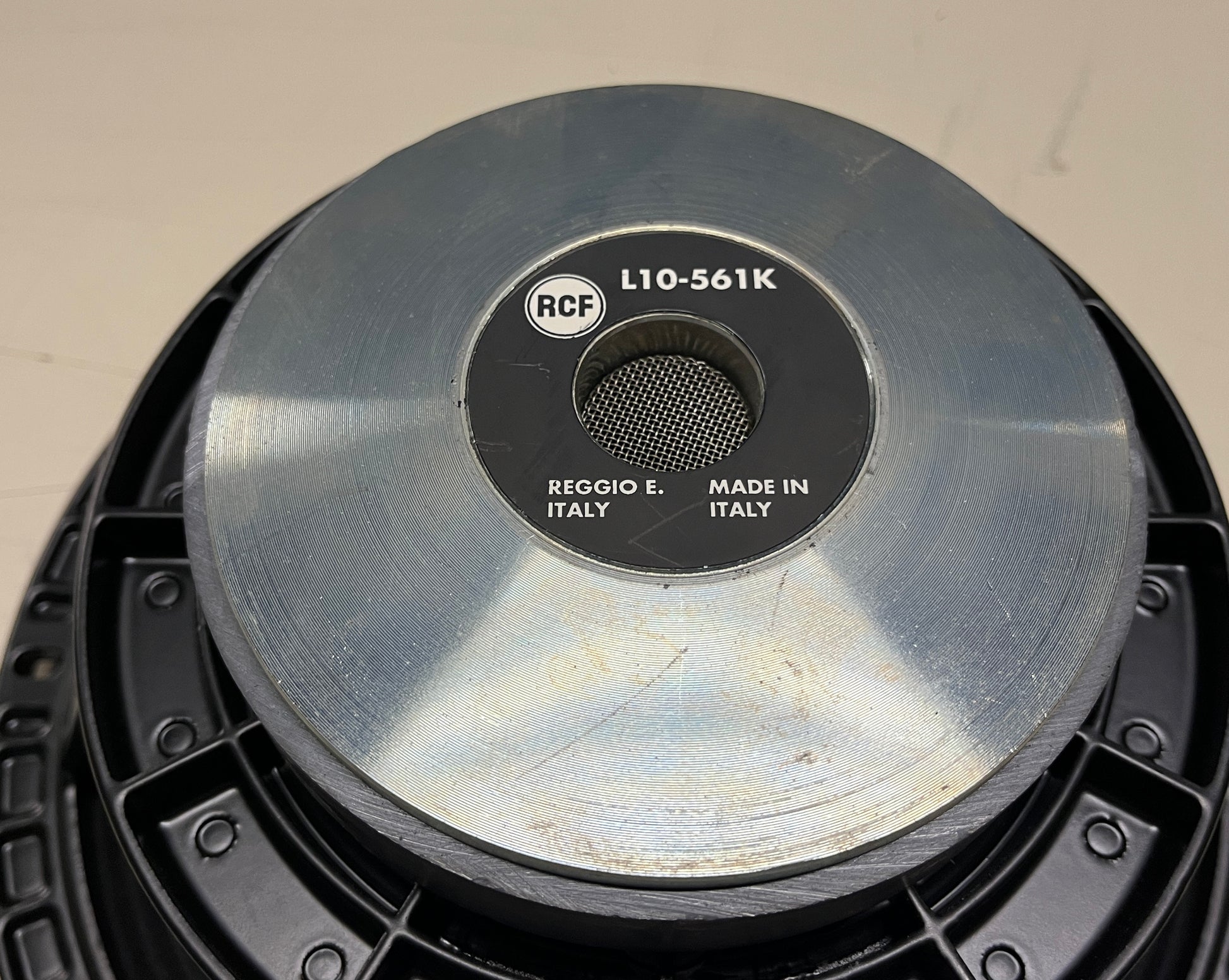 RCF L10/561K 10" Mid-Bass Speaker, RCF L10/561K, RCF 10" Mid-Bass Speaker, RCF Mid-Bass Speaker, 10" Mid-Bass Speaker. We Sell Professional Audio Equipment. Audio Systems, Amplifiers, Consoles, Mixers, Electronics, Entertainment, Live Sound