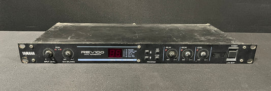 Yamaha REV100 Digital Reverberator, Yamaha REV100, REV100, REV100 Reverb, Yamaha Rack Effects. We Sell Professional Audio Equipment. Audio Systems, Amplifiers, Consoles, Mixers, Electronics, Entertainment, Live Sound.