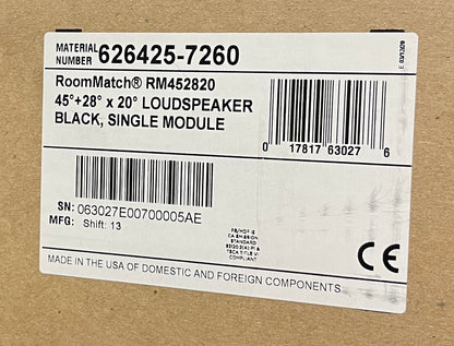 Bose RoomMatch RM452820 Asymmetrical DeltaQ Array Module, Bose RoomMatch RM452820, Bose RM452820, Bose Line Array, Bose Array Module. We Sell Professional Audio Equipment. Audio Systems, Amplifiers, Consoles, Mixers, Electronics, Entertainment, Live Sound.