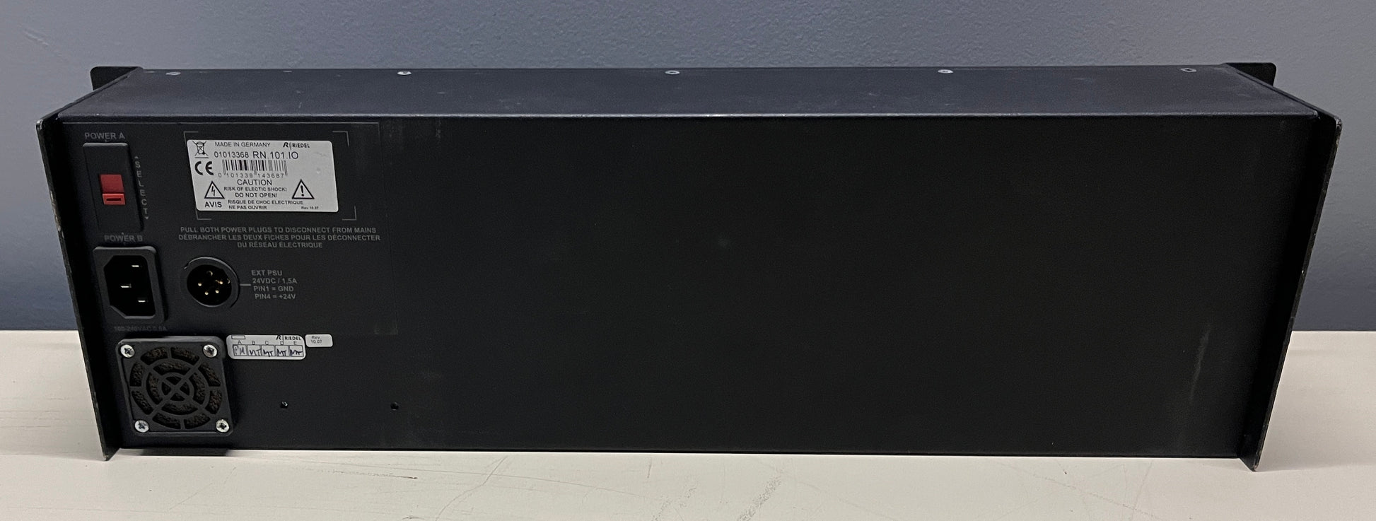 Riedel RockNet 100 RN.101.IO Patchbay, Riedel RockNet Patchbay, Riedel RockNet 100, Riedel Patchbay, 16 Input Patchbay. We Sell Professional Audio Equipment. Audio Systems, Amplifiers, Consoles, Mixers, Electronics, Entertainment, Live Sound.