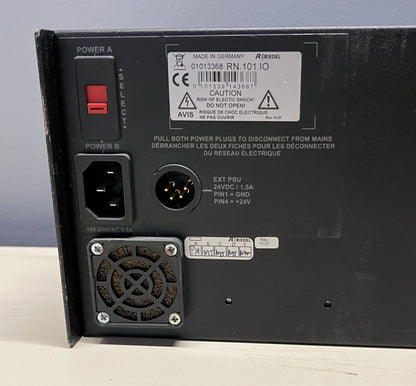 Riedel RockNet 100 RN.101.IO Patchbay, Riedel RockNet Patchbay, Riedel RockNet 100, Riedel Patchbay, 16 Input Patchbay. We Sell Professional Audio Equipment. Audio Systems, Amplifiers, Consoles, Mixers, Electronics, Entertainment, Live Sound.