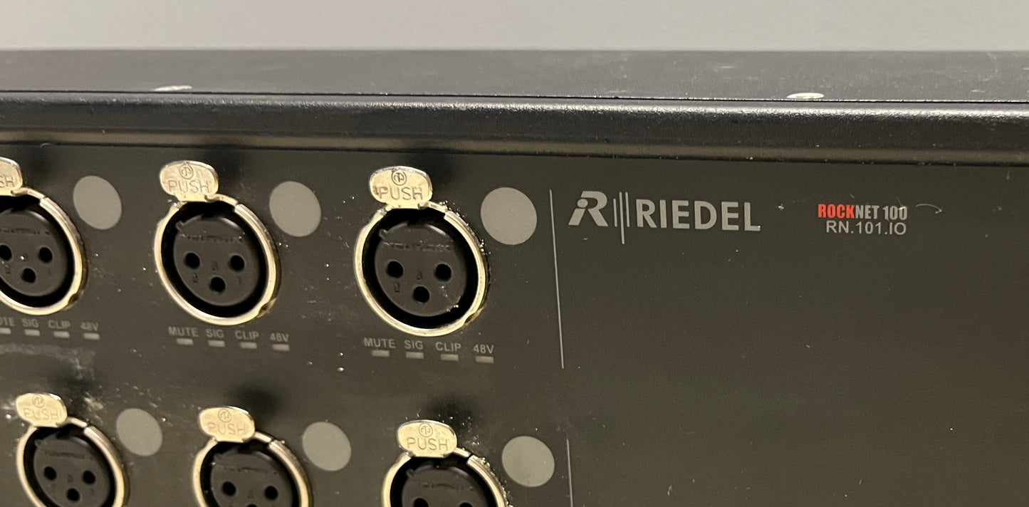 Riedel RockNet 100 RN.101.IO Patchbay, Riedel RockNet Patchbay, Riedel RockNet 100, Riedel Patchbay, 16 Input Patchbay. We Sell Professional Audio Equipment. Audio Systems, Amplifiers, Consoles, Mixers, Electronics, Entertainment, Live Sound.
