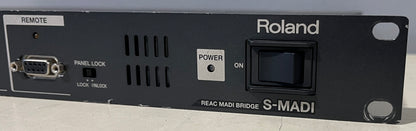 Roland S-MADI, REAC Madi Bridge, Roland S-MADI REAC Madi Bridge, Roland S-MADI, Roland REAC to MADI Converter, Roland S-MADI Signal Converter. We Sell Professional Audio Equipment. Audio Systems, Amplifiers, Consoles, Mixers, Electronics, Entertainment, Live Sound.