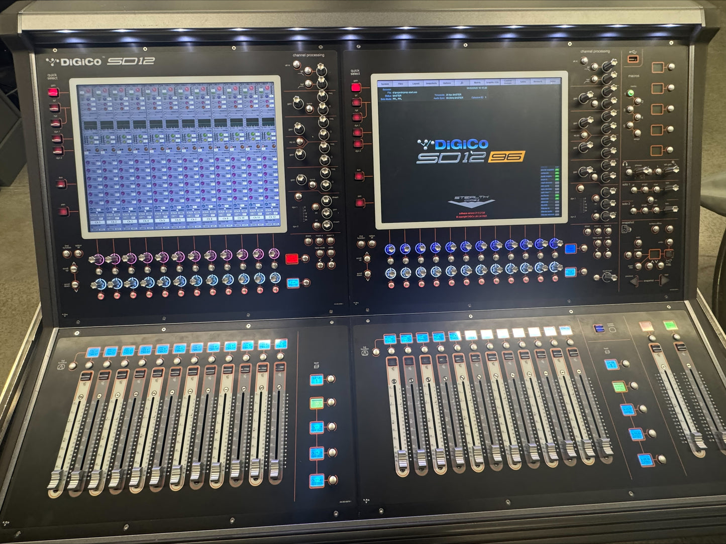 DiGiCo SD12 Console Package with Fiber