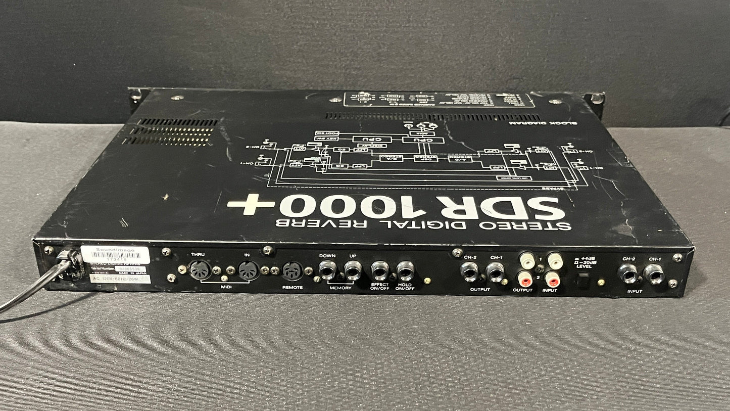 Ibanez SDR 1000 Digital Reverb, Ibanez SDR 1000,  SDR 1000 Digital Reverb, Ibanez Digital Reverb, Ibanez Effects. We Sell Professional Audio Equipment. Audio Systems, Amplifiers, Consoles, Mixers, Electronics, Entertainment, Live Sound.