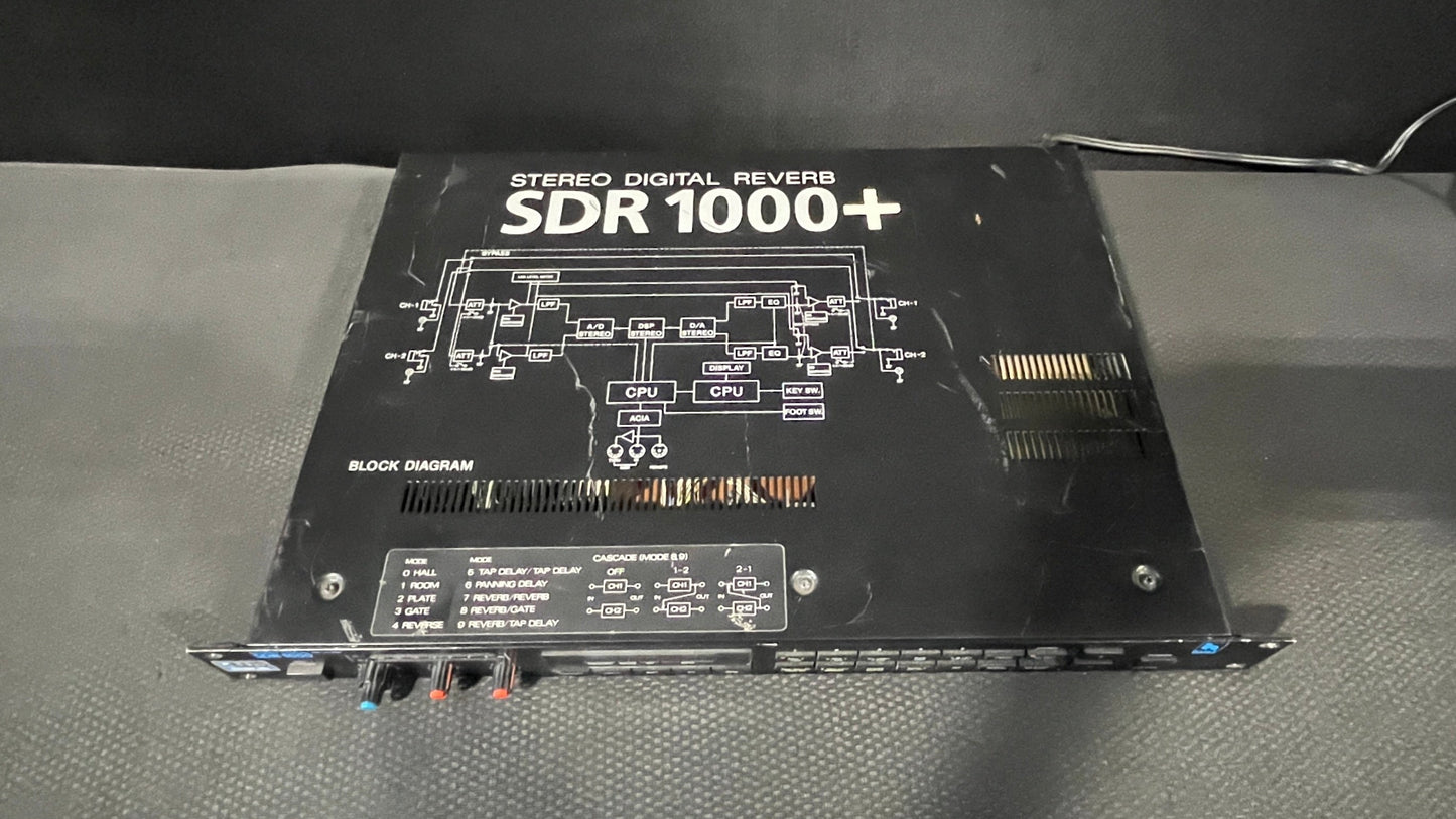 Ibanez SDR 1000 Digital Reverb, Ibanez SDR 1000,  SDR 1000 Digital Reverb, Ibanez Digital Reverb, Ibanez Effects. We Sell Professional Audio Equipment. Audio Systems, Amplifiers, Consoles, Mixers, Electronics, Entertainment, Live Sound.