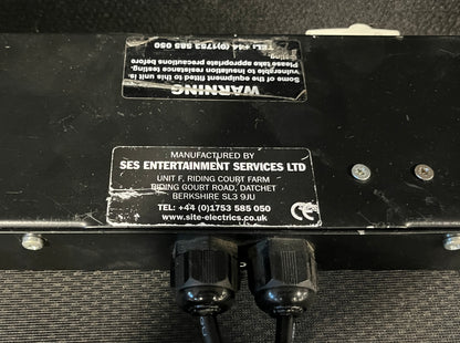 SES 1-Phase 20a Powercon UPS Dual Path Distro, SES 1-Phase 20a, SES Entertainment Services Power Distro, SES UPS Distro, Powercon UPS Dual Path Distro. We Sell Professional Audio Equipment. Audio Systems, Amplifiers, Consoles, Mixers, Electronics, Entertainment, Live Sound.