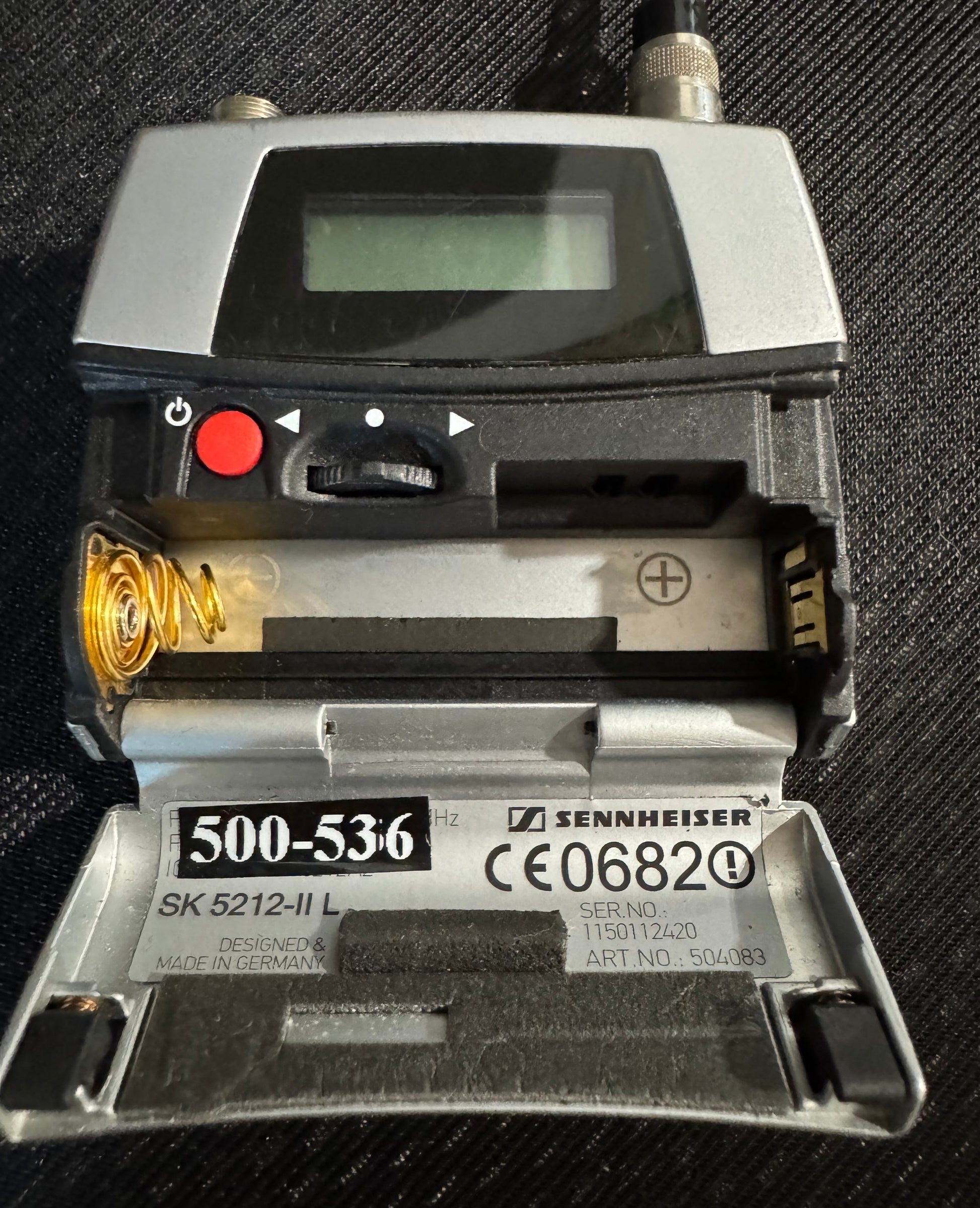 Sennheiser SK5212-II L Body Pack Transmitter 500-536 MHz, Sennheiser Body Pack Transmitter, 500-536 MHz Bodypack Transmitter, Sennheiser SK5212-II L, Sennheiser SK5212. We Sell Professional Audio Equipment. Audio Systems, Amplifiers, Consoles, Mixers, Electronics, Entertainment, Live Sound.