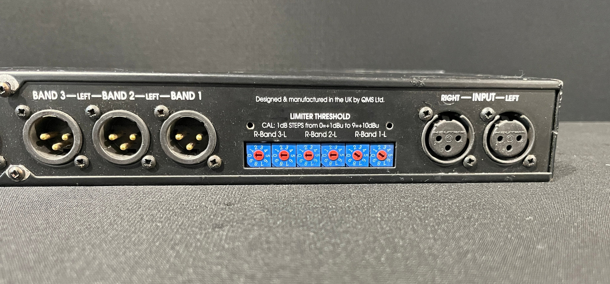 Quested SM326 System Manager, Quested SM326, Quested SM326 3-Way Stereo System Manager, Quested SM326 Crossover, SM326. We Sell Professional Audio Equipment. Audio Systems, Amplifiers, Consoles, Mixers, Electronics, Entertainment, Live Sound.
