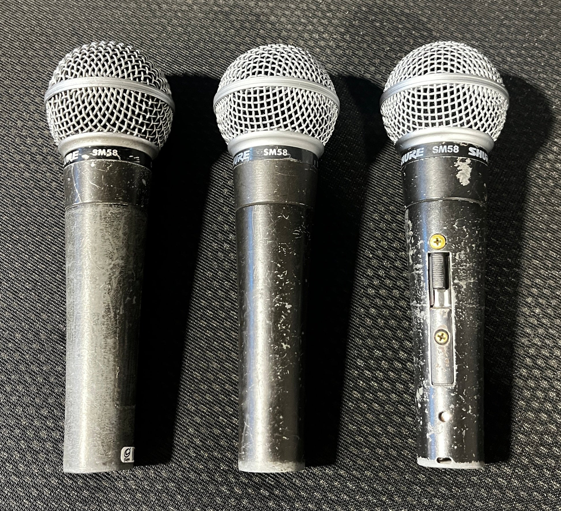 Shure SM58 Dynamic Cardioid Microphones, Shure Microphone Lot, Shure SM58-LC, Shure SM58S, Shure Dynamic Microphones. We Sell Professional Audio Equipment. Audio Systems, Amplifiers, Consoles, Mixers, Electronics, Entertainment, Live Sound.
