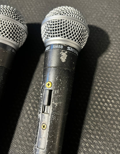 Shure SM58 Dynamic Cardioid Microphones, Shure Microphone Lot, Shure SM58-LC, Shure SM58S, Shure Dynamic Microphones. We Sell Professional Audio Equipment. Audio Systems, Amplifiers, Consoles, Mixers, Electronics, Entertainment, Live Sound.