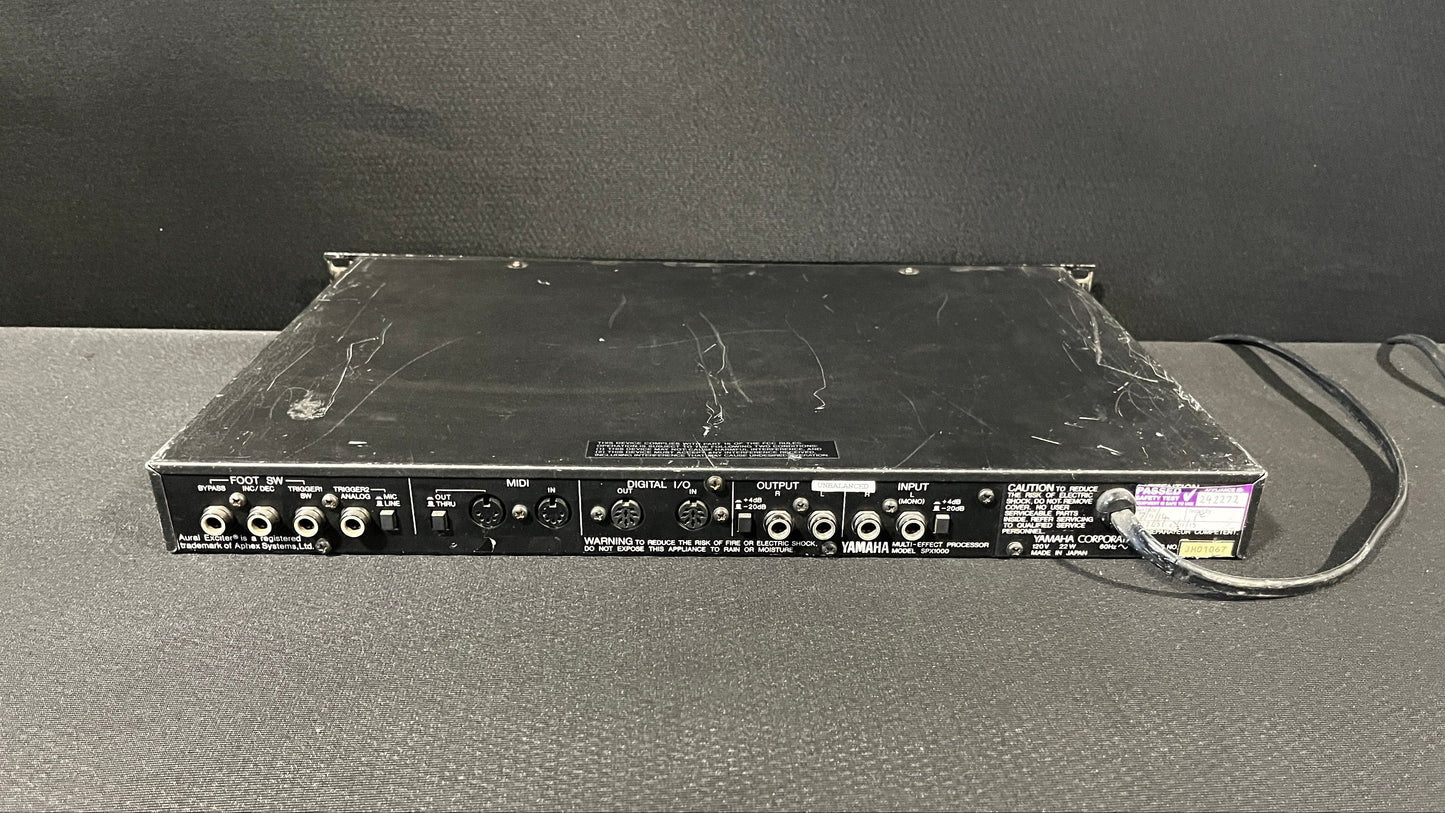 Yamaha SPX1000 Multi-Effect Processor, Yamaha SPX1000, Yamaha Effects Processor, Yamaha Rack Effects, SPX1000 Multi-Effect Processor. We Sell Professional Audio Equipment. Audio Systems, Amplifiers, Consoles, Mixers, Electronics, Entertainment, Live Sound.