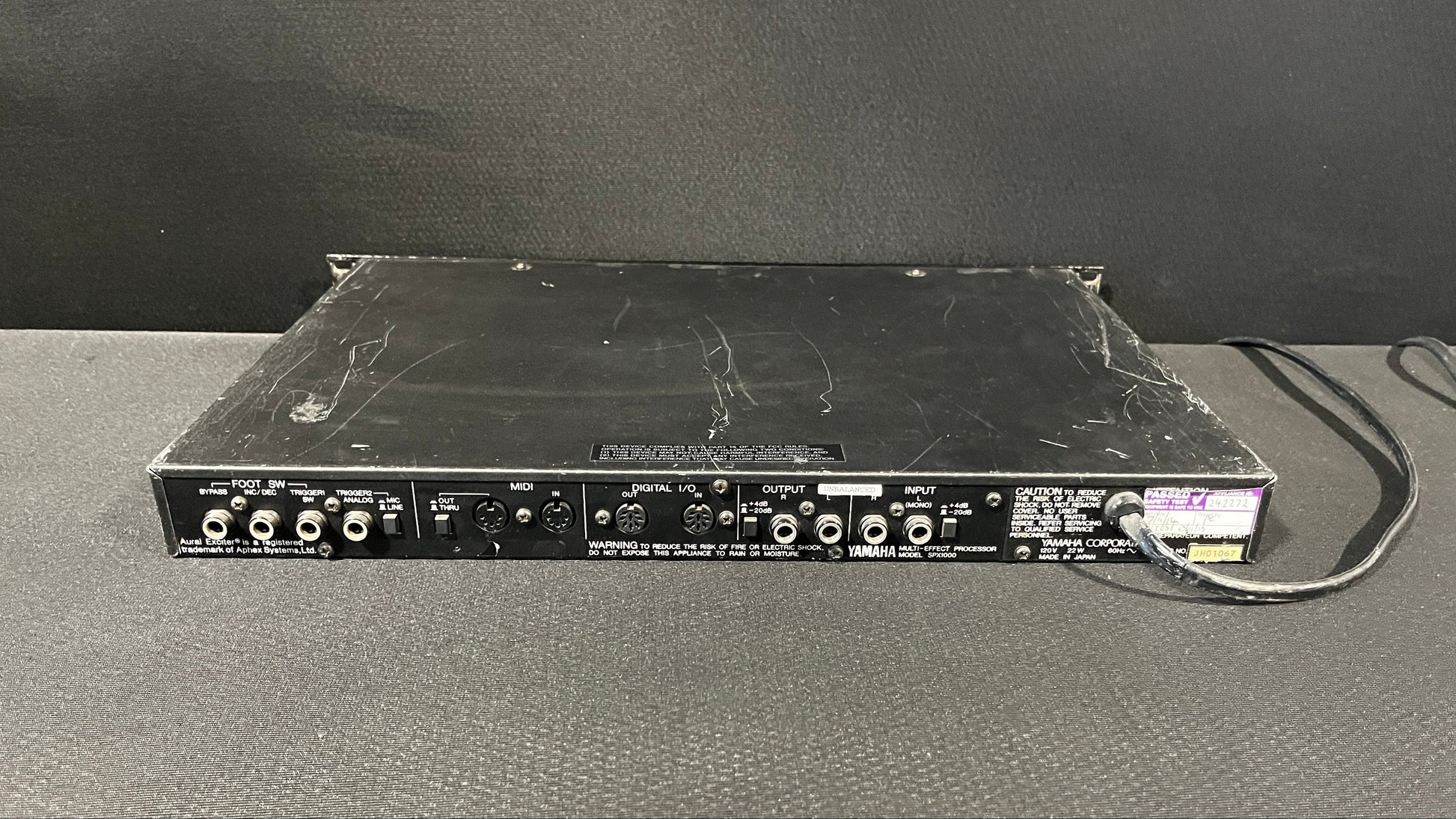 Yamaha SPX1000 Multi-Effect Processor, Yamaha SPX1000, Yamaha Effects Processor, Yamaha Rack Effects, SPX1000 Multi-Effect Processor. We Sell Professional Audio Equipment. Audio Systems, Amplifiers, Consoles, Mixers, Electronics, Entertainment, Live Sound.