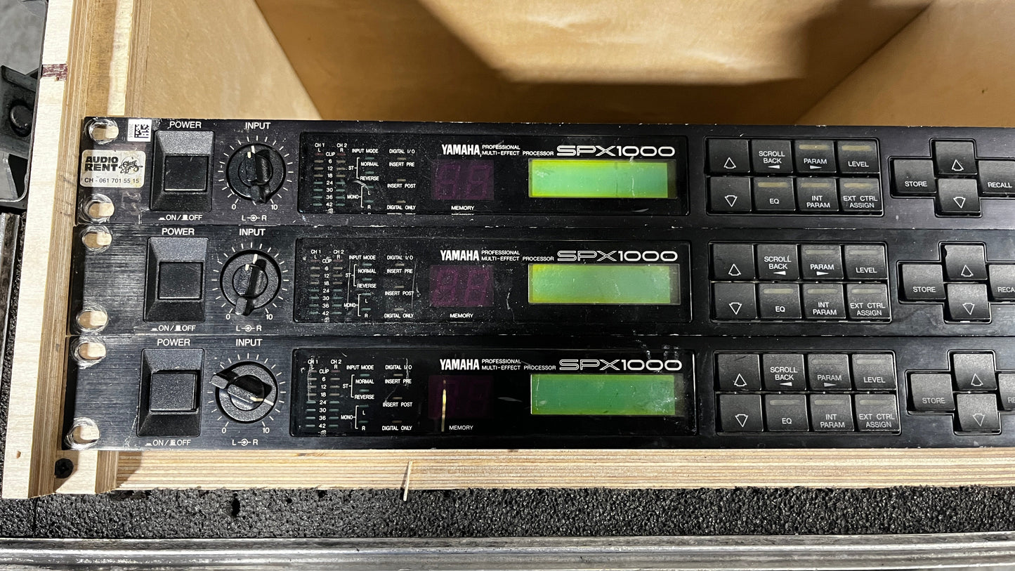 Yamaha SPX1000 Multi-Effect Processor, Yamaha SPX1000, Yamaha Effects Processor, Yamaha Rack Effects, SPX1000 Multi-Effect Processor. We Sell Professional Audio Equipment. Audio Systems, Amplifiers, Consoles, Mixers, Electronics, Entertainment, Live Sound.