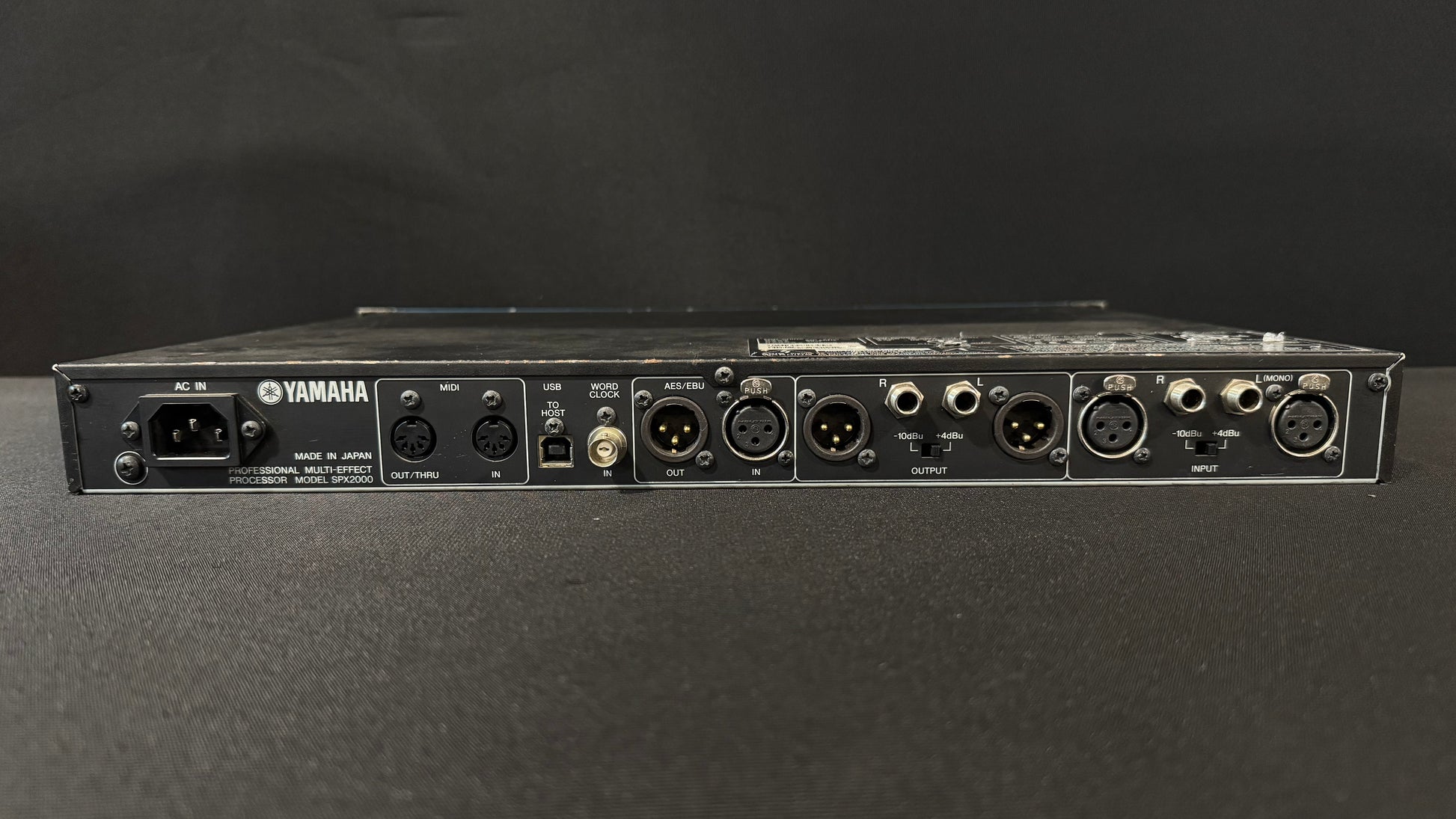 Yamaha SPX2000 Multi-Effect Processor, Yamaha SPX2000, Yamaha SPX2000 Effects Processor, Yamaha Multi-Effect Processor, SPX2000. We Sell Professional Audio Equipment. Audio Systems, Amplifiers, Consoles, Mixers, Electronics, Entertainment, Live Sound.
