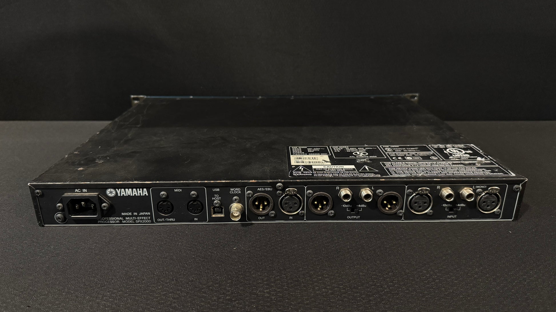 Yamaha SPX2000 Multi-Effect Processor, Yamaha SPX2000, Yamaha SPX2000 Effects Processor, Yamaha Multi-Effect Processor, SPX2000. We Sell Professional Audio Equipment. Audio Systems, Amplifiers, Consoles, Mixers, Electronics, Entertainment, Live Sound.
