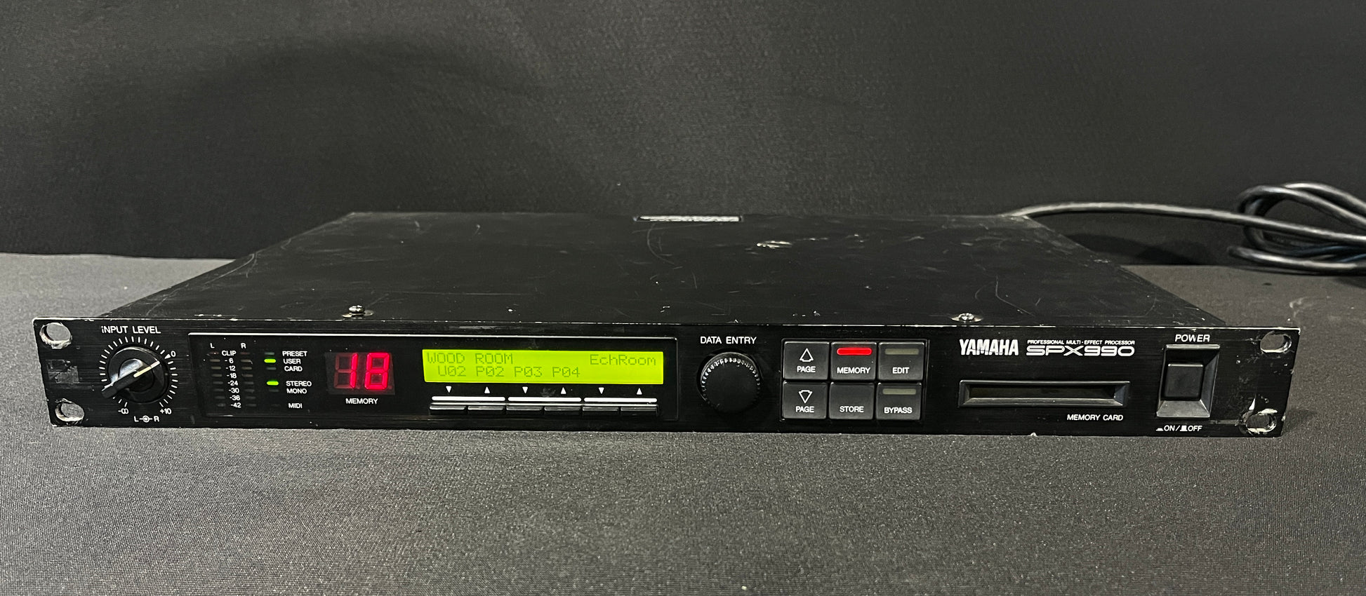 Yamaha SPX990 Professional Multi-Effect Processor, Yamaha SPX990, SPX990, Yamaha Effects Processor, Yamaha Rack Effects. We Sell Professional Audio Equipment. Audio Systems, Amplifiers, Consoles, Mixers, Electronics, Entertainment, Live Sound.
