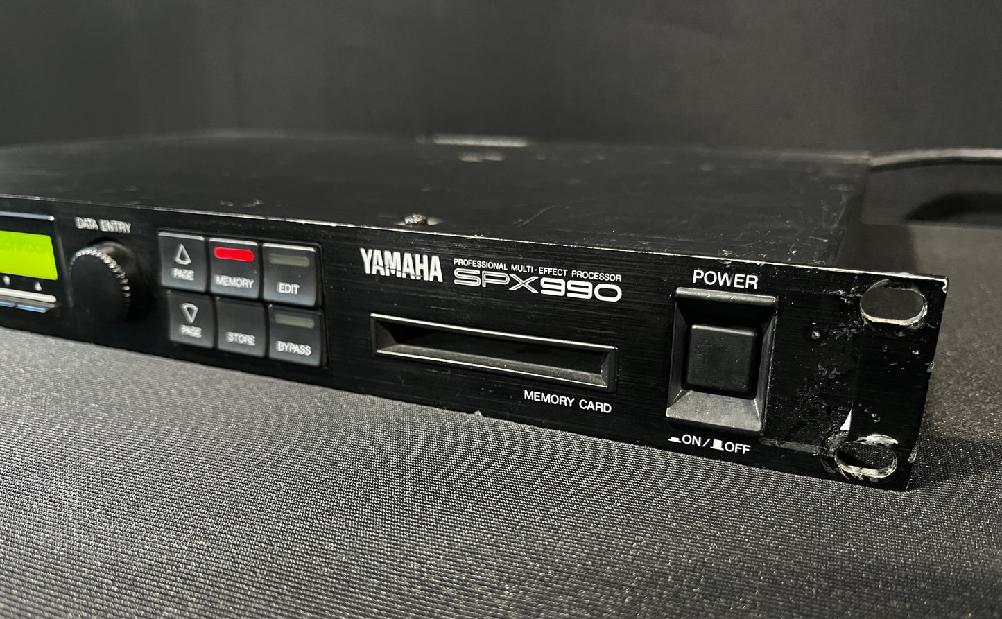Yamaha SPX990 Professional Multi-Effect Processor, Yamaha SPX990, SPX990, Yamaha Effects Processor, Yamaha Rack Effects. We Sell Professional Audio Equipment. Audio Systems, Amplifiers, Consoles, Mixers, Electronics, Entertainment, Live Sound.
