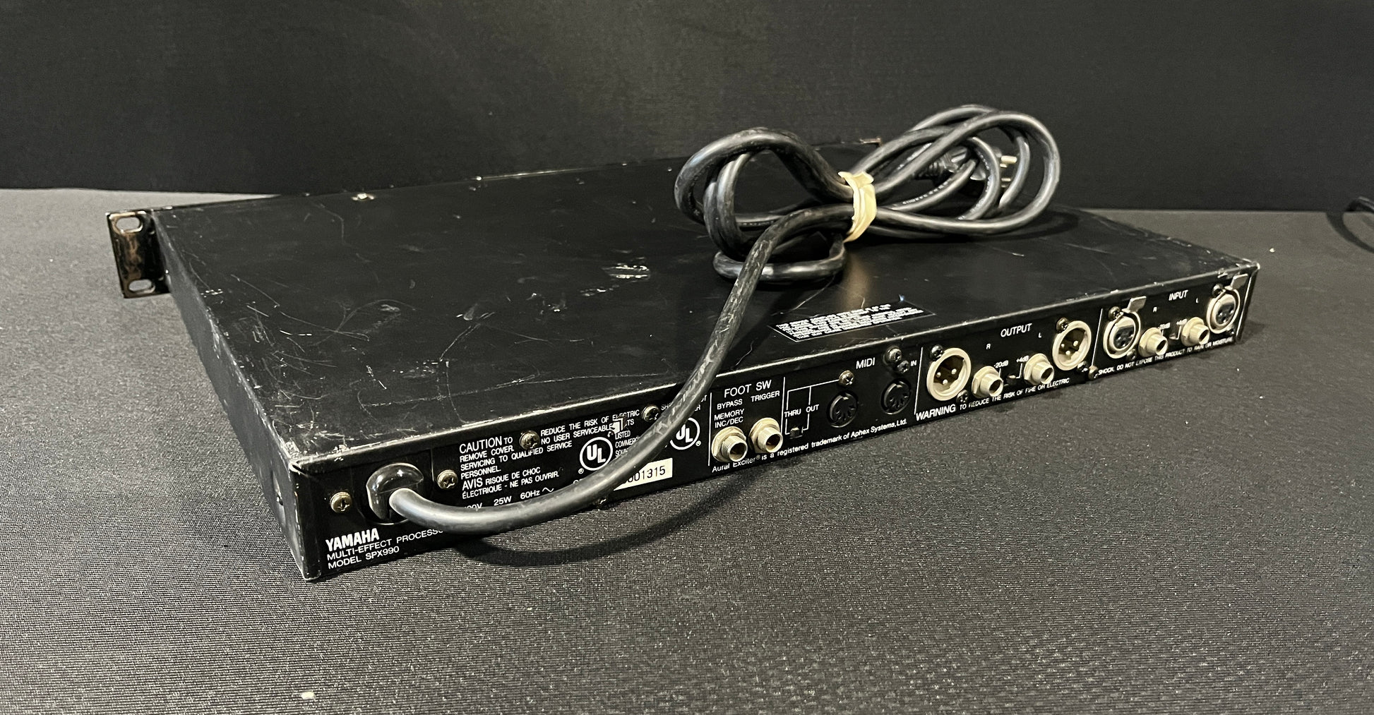 Yamaha SPX990 Professional Multi-Effect Processor, Yamaha SPX990, SPX990, Yamaha Effects Processor, Yamaha Rack Effects. We Sell Professional Audio Equipment. Audio Systems, Amplifiers, Consoles, Mixers, Electronics, Entertainment, Live Sound.
