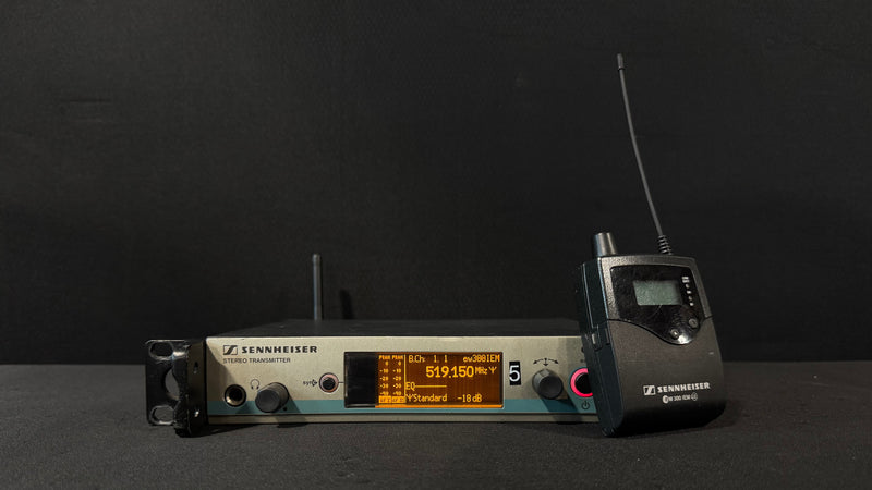 Sennheiser SR 300 IEM G3 Package with EK 300 Bodypack (A, 516-558 MHz) Front