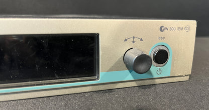 Sennheiser Evolution G3 SR 300 IEM Single Stereo Transmitter, Sennheiser SR 300 IEM, Sennheiser SR 300 IEM A Band, Sennheiser SR 300 IEM 470-516 MHz, Sennheiser G3 Transmitter. We Sell Professional Audio Equipment. Audio Systems, Amplifiers, Consoles, Mixers, Electronics, Entertainment, Live Sound.