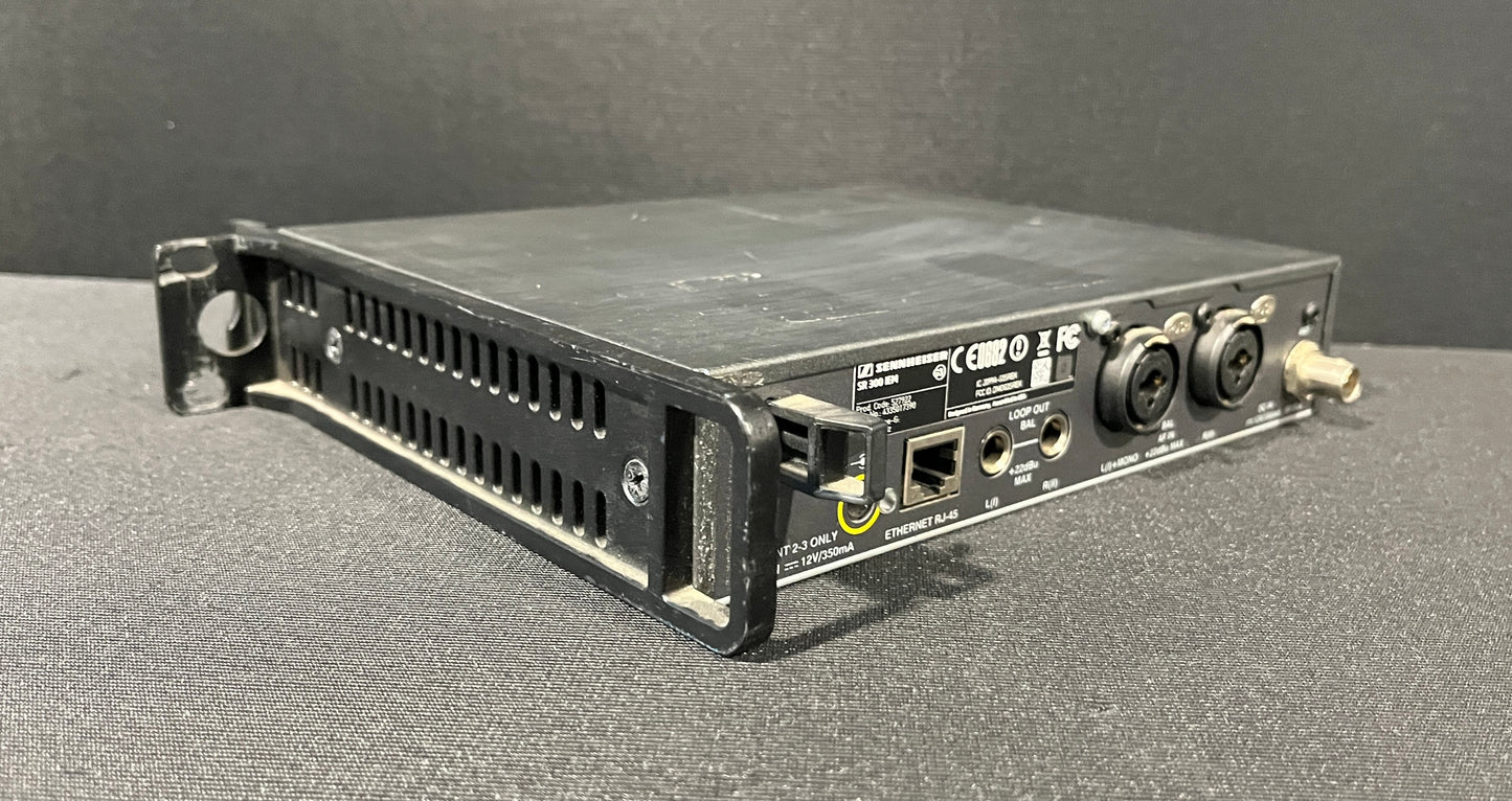 Sennheiser Evolution G3 SR 300 IEM Single Stereo Transmitter, Sennheiser SR 300 IEM, Sennheiser SR 300 IEM G Band, Sennheiser SR 300 IEM 566-608 MHz, Sennheiser G3 Transmitter. We Sell Professional Audio Equipment. Audio Systems, Amplifiers, Consoles, Mixers, Electronics, Entertainment, Live Sound.