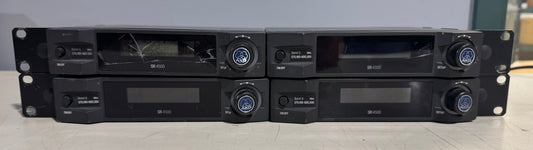 AKG SR4500 Reciever, AKG PT-4500 Transmitter, AKG SR4500, AKG PT-4500, AKG Wireless Package. We Sell Professional Audio Equipment. Audio Systems, Amplifiers, Consoles, Mixers, Electronics, Entertainment, Live Sound.
