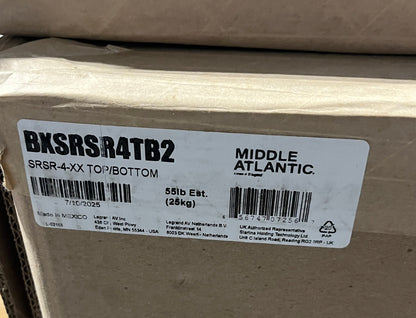 Middle Atlantic SRSR Rotating/Sliding Rack System, Middle Atlantic Rack System, BXSRSR4TB2, Middle Atlantic SRSR, Middle Atlantic SRSR Rack System Assembly. We Sell Professional Audio Equipment. Audio Systems, Amplifiers, Consoles, Mixers, Electronics, Entertainment, Live Sound.