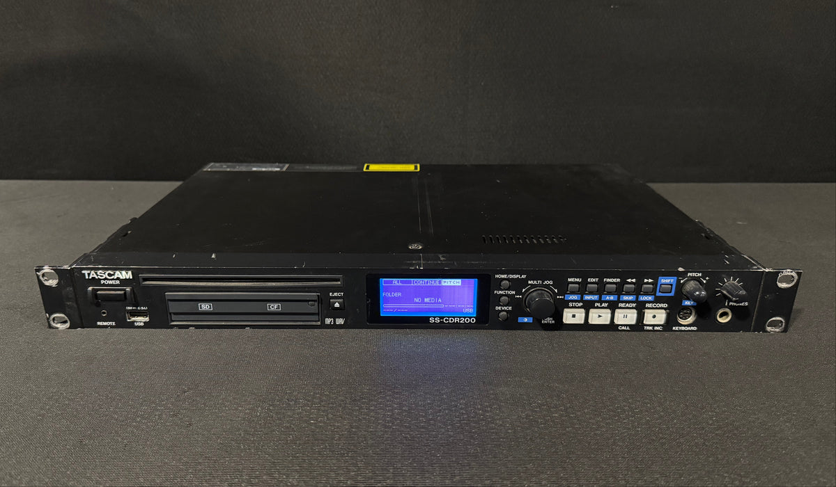 Tascam SS-CDR200 Top