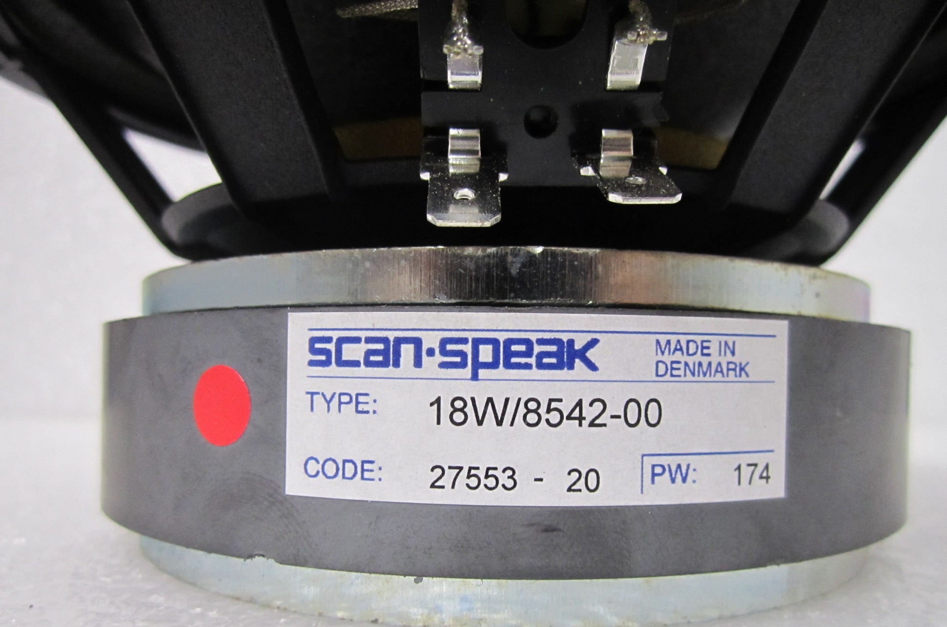 Scan Speak 18W Midwoofer, Scan Speak Midwoofer Speaker, Scan Speak 18W/8542-00, We Sell Professional Audio Equipment. Audio Systems, Amplifiers, Consoles, Mixers, Electronics, Entertainment, Live Sound